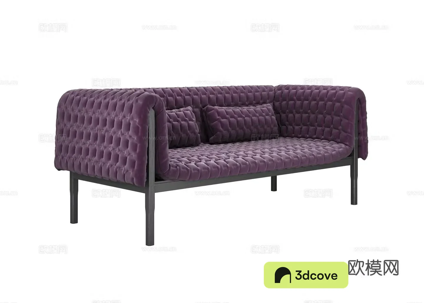 Modern three-seat sofa