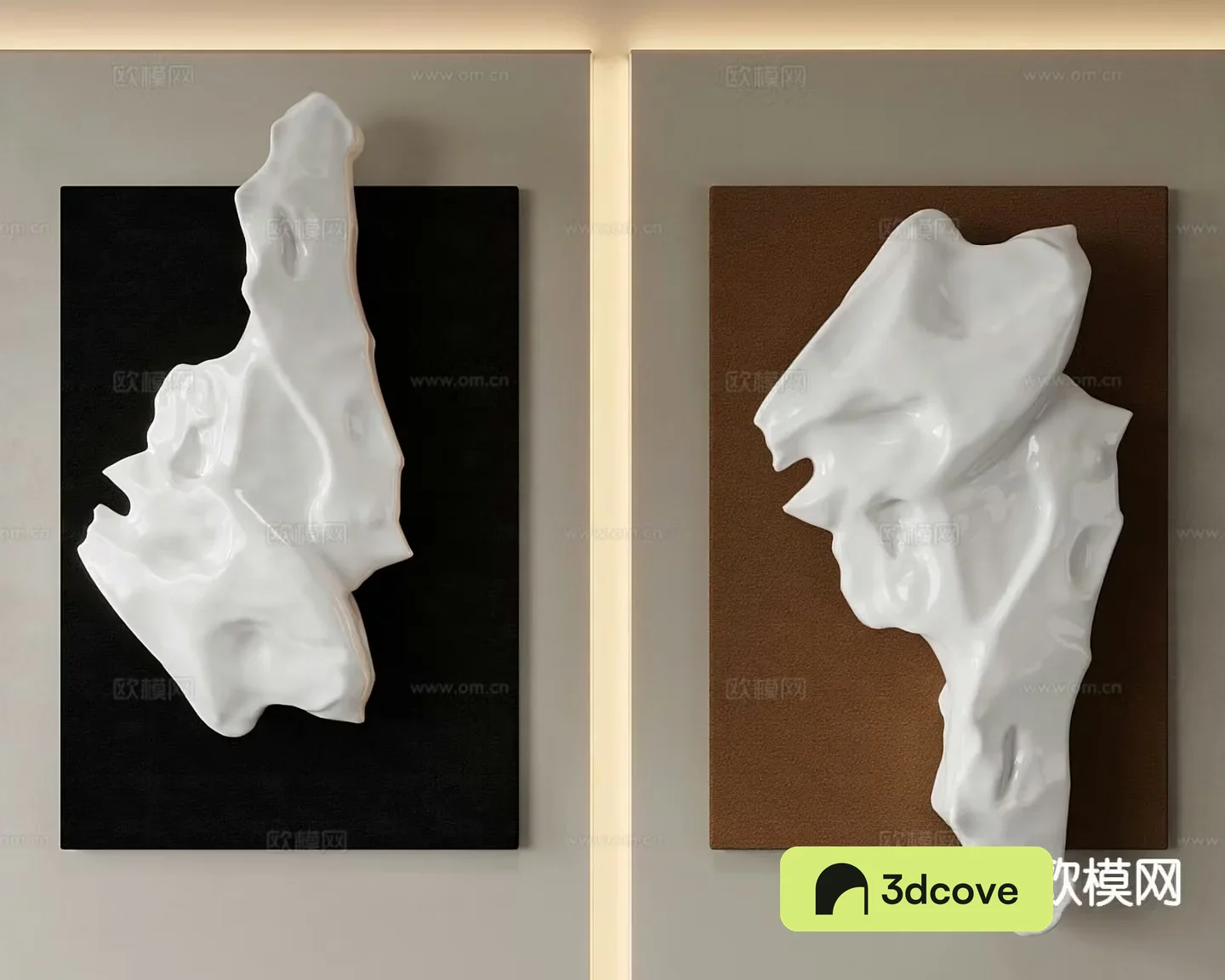 Three-dimensional relief painting physical painting decorative painting
