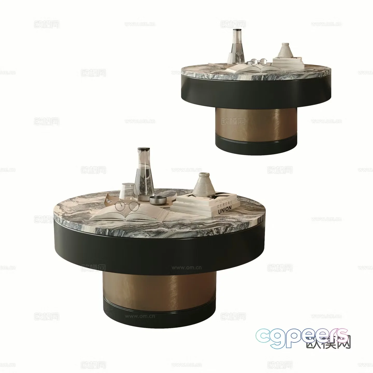 Modern Italian coffee table 3D model