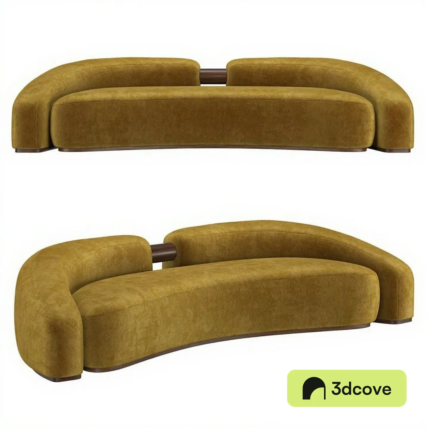 A Curved Sofa