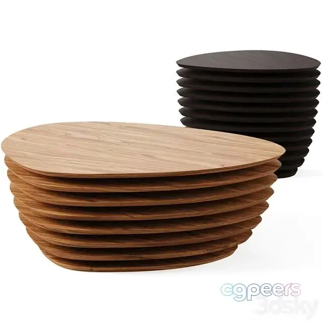 3ds Max Free – Coffee Table Rea by Tonin Casa