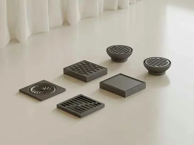 Grey Drain Covers 3D Model – 9372 – VRAY Render