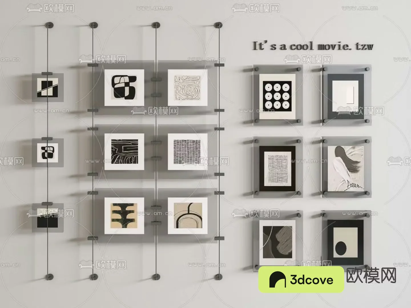 Acrylic decorative painting hanging painting