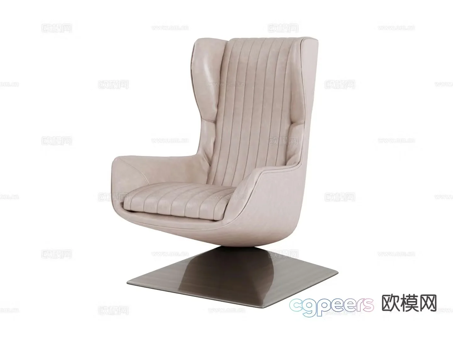 visionnaire boss chair executive chair armchair 3d model