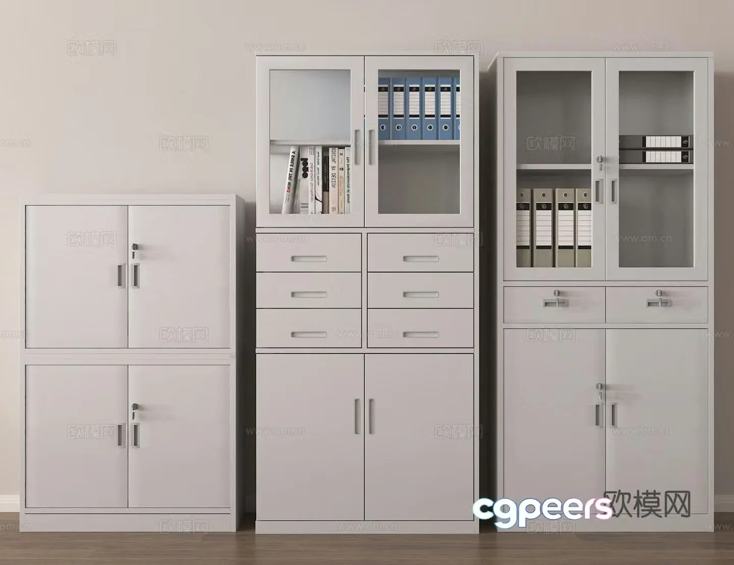File cabinet Information cabinet File cabinet Iron cabinet 3D model