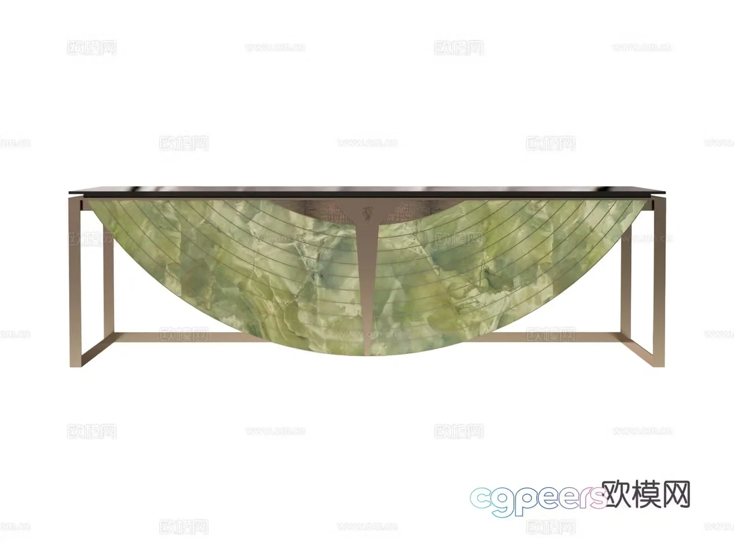 Visionnaire EQUINOX Entrance Table 3D Model