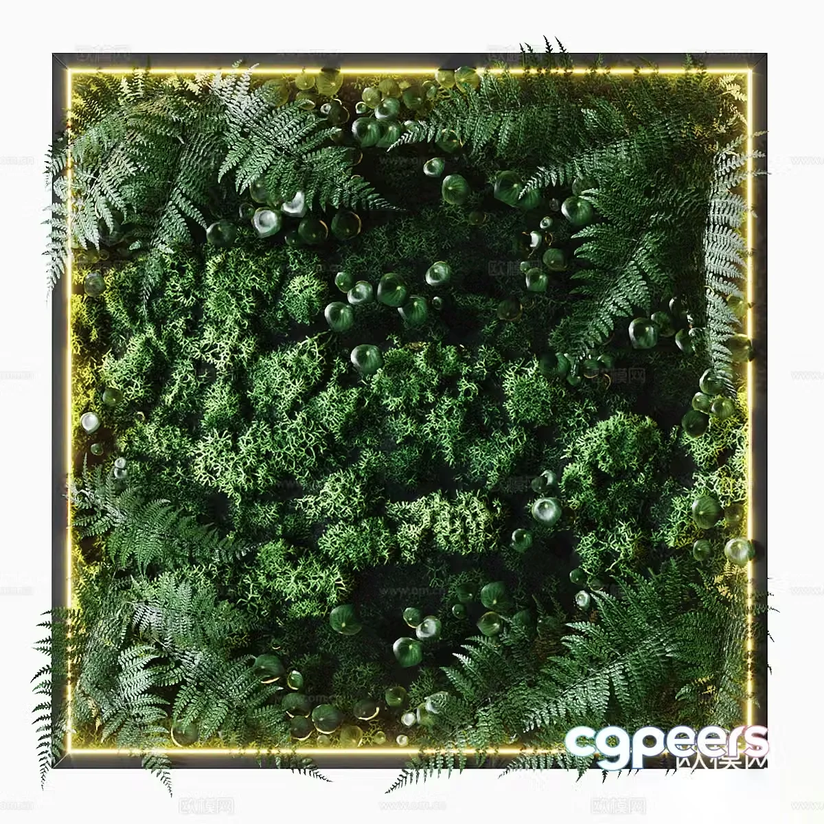 Plant painting 3d model