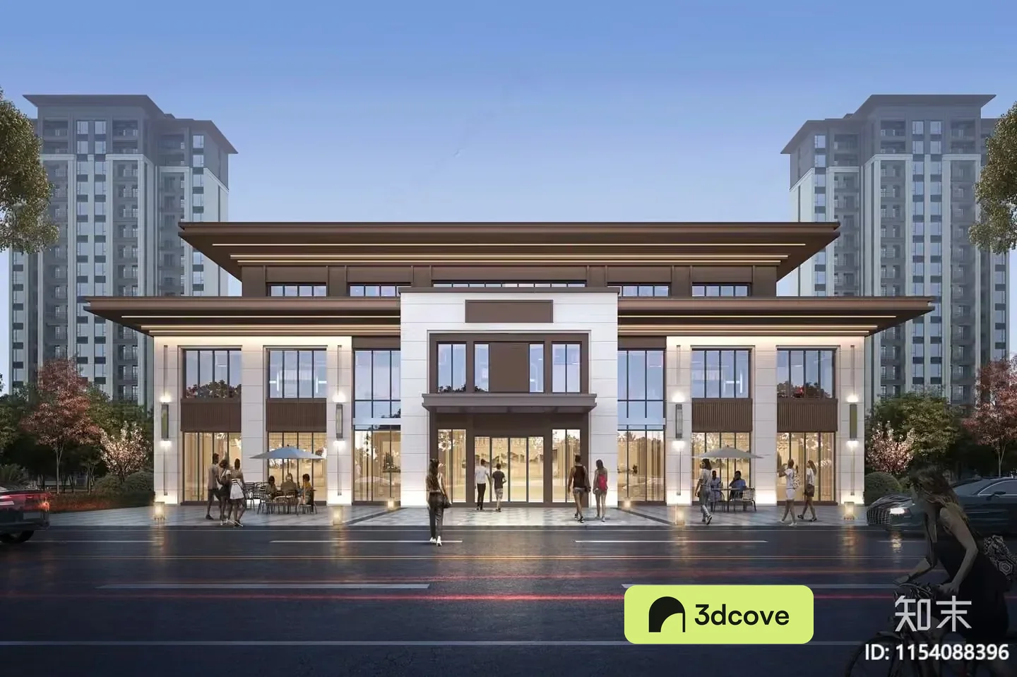 A Large Building With A Modern Design