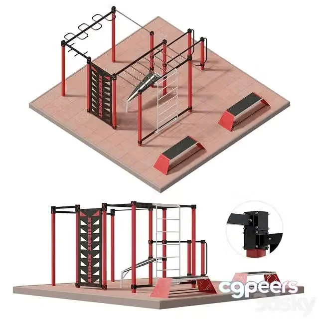 3ds Max Free – Street sport S-20