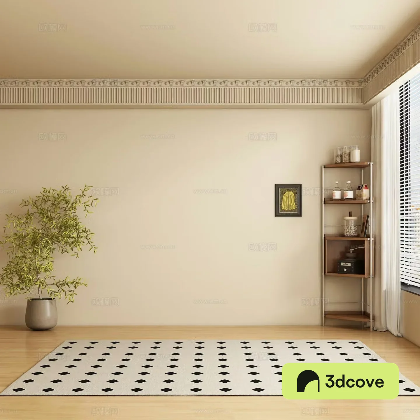 Medieval style background wall