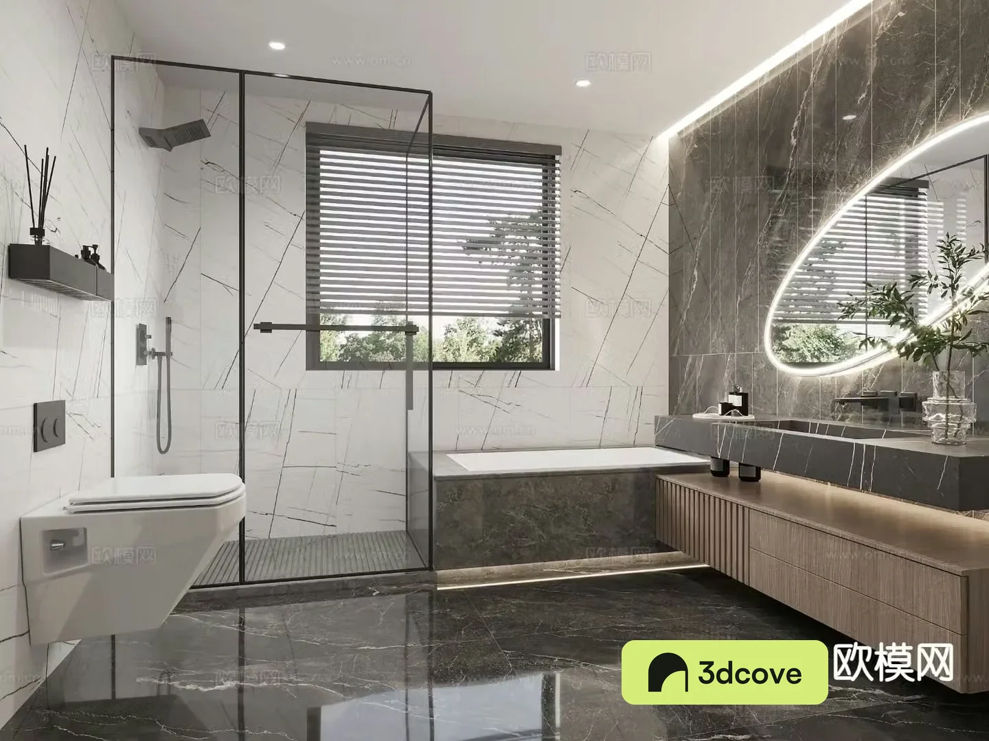 Modern bathroom