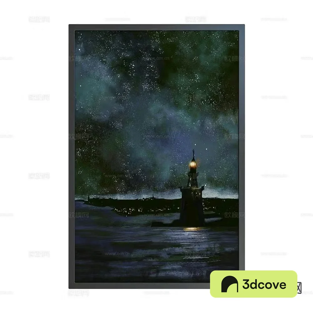 NC Design starry sky hanging painting decorative painting