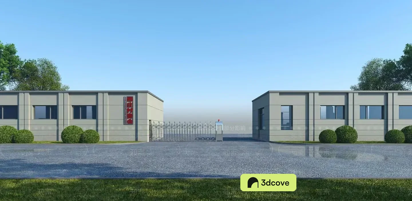 Modern Grey Building