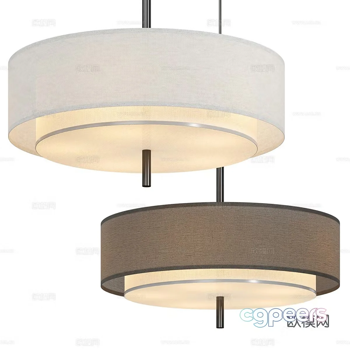 Wasabi Chandelier Paper Chandelier Bar Chandelier Bedside Chandelier Restaurant Chandelier Study Chandelier 3D Model