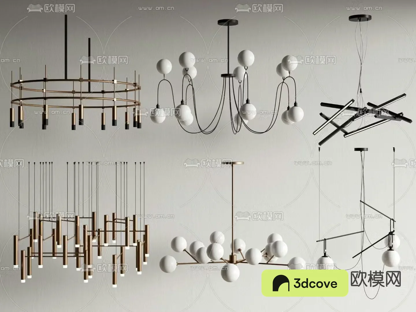 Creative chandelier lobby chandelier