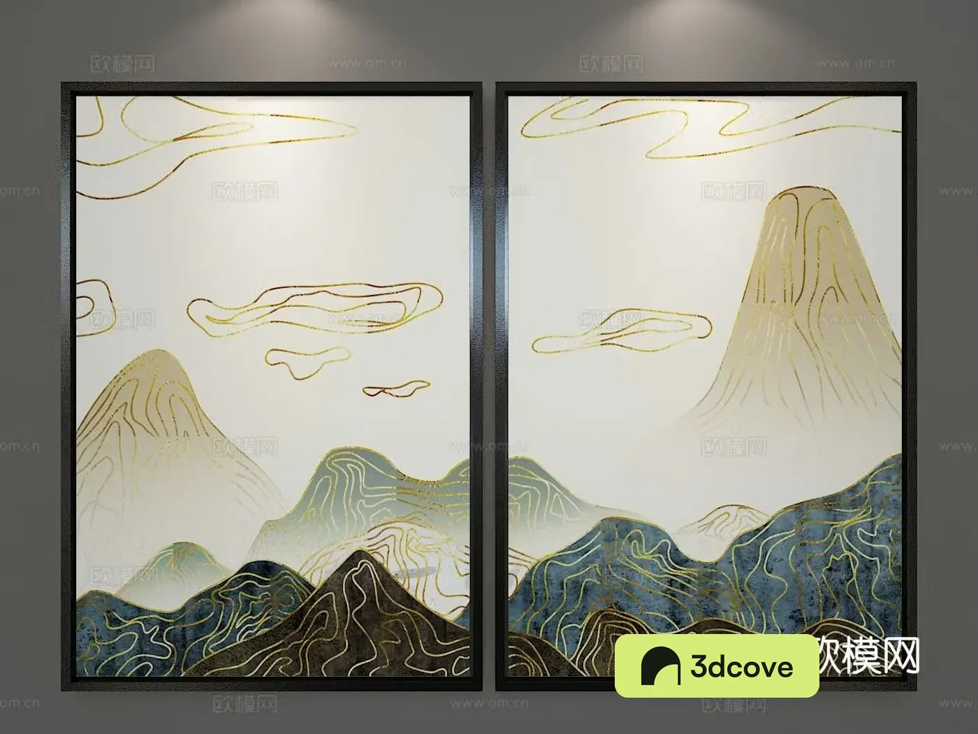 Nordic Zen hanging painting decorative painting