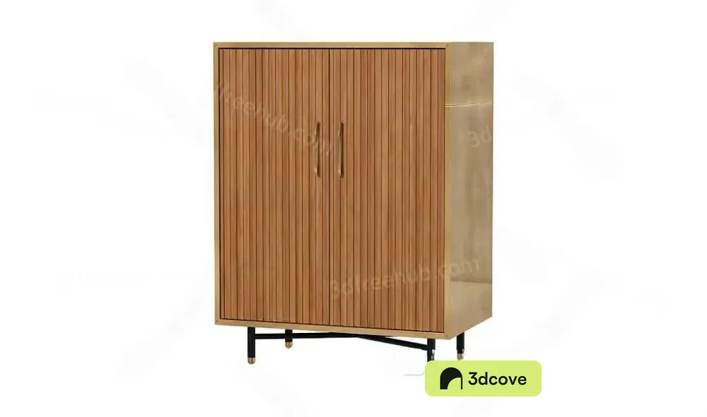 A Wooden Cabinet