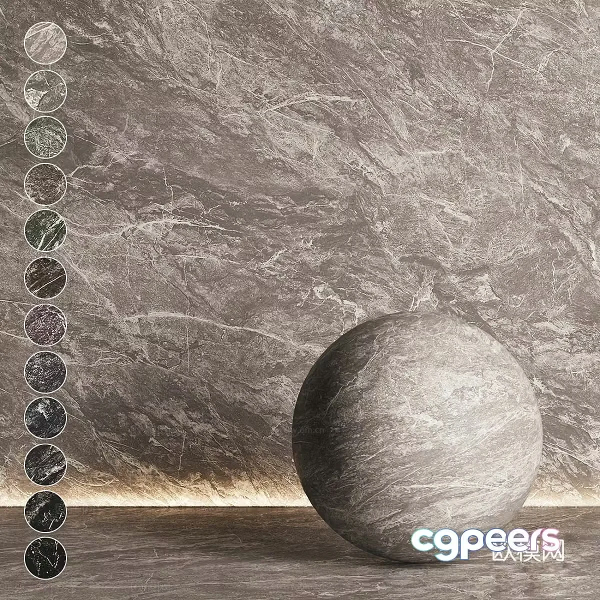 3D model of floor tiles