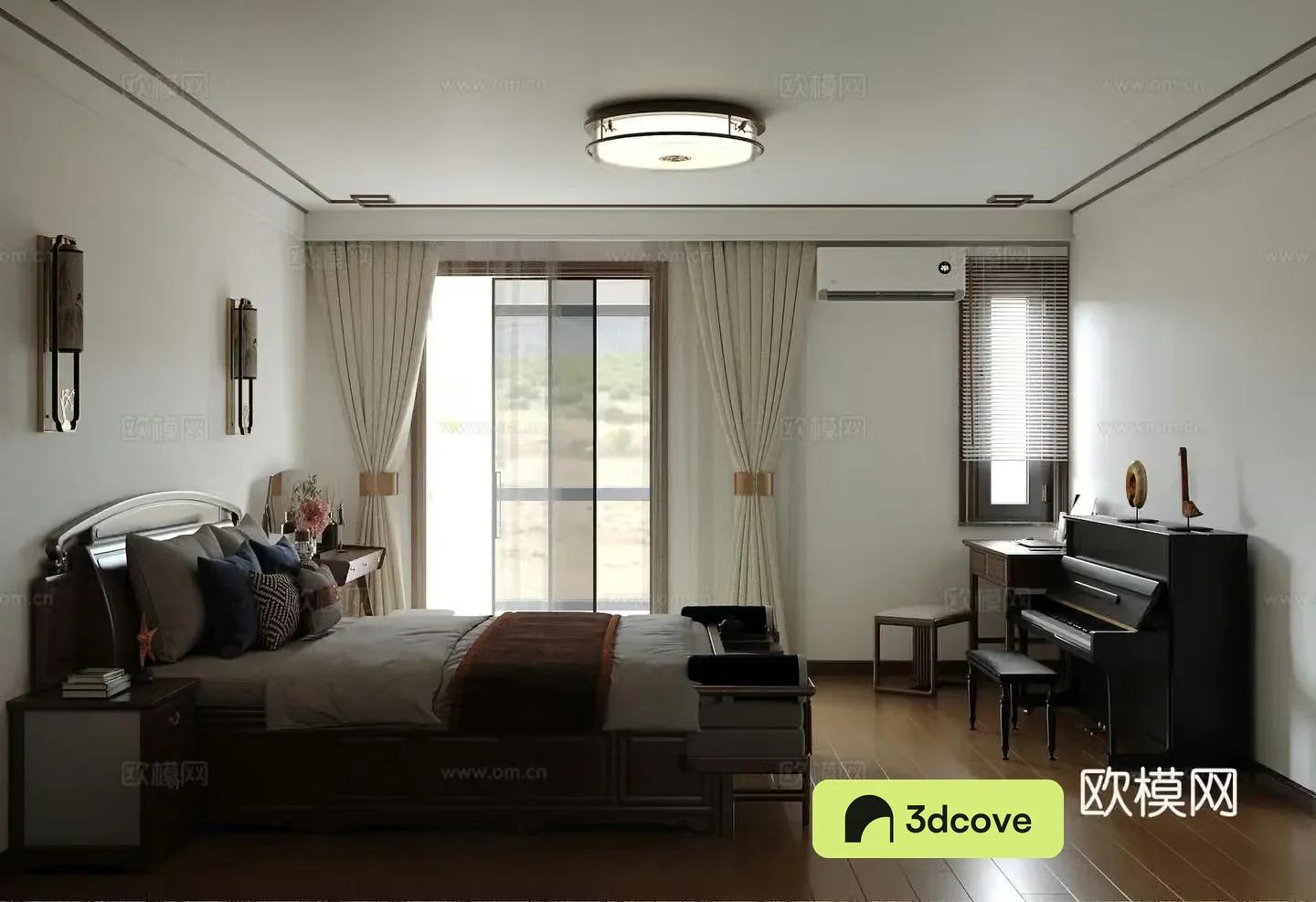 New Chinese bedroom