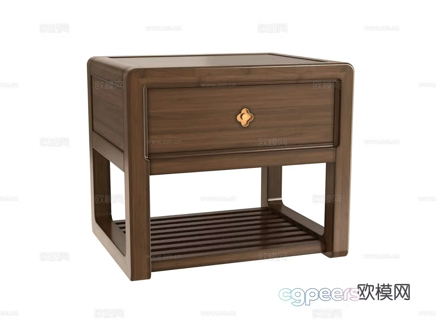 bedside table 3d model