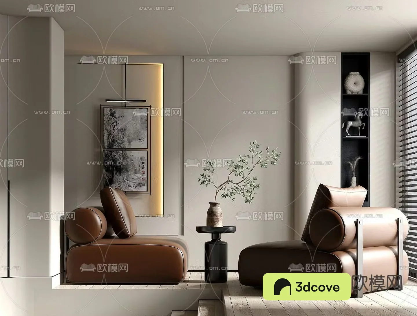 Light luxury sofa leisure single sofa
