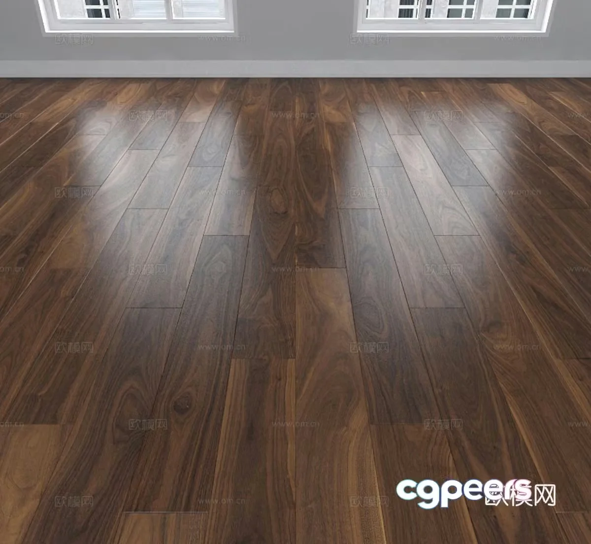 Modern wood flooring Medium old wood flooring 3d model
