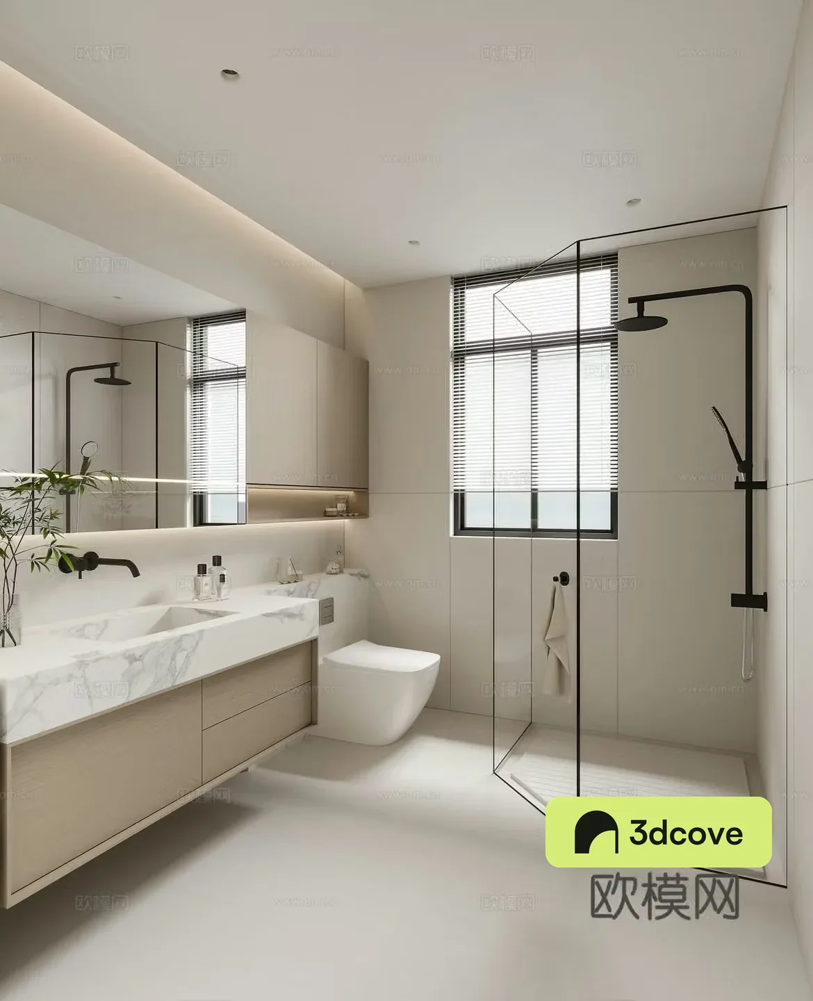 Modern bathroom