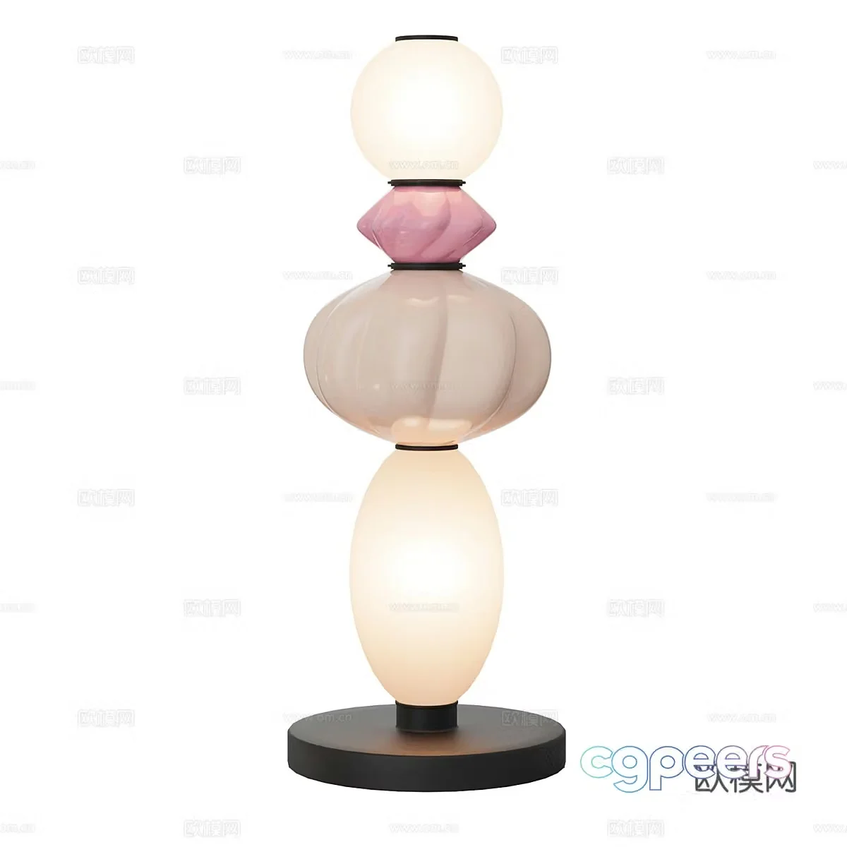 Modern minimalist floor lamp 3d model