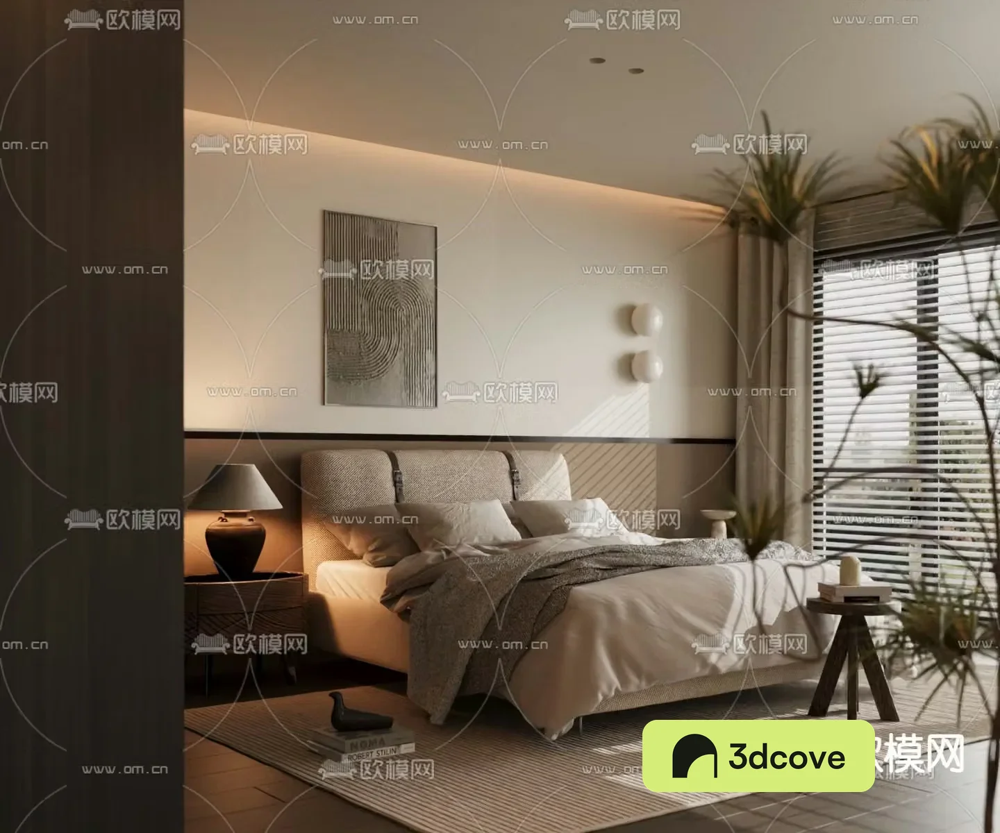 Italian double bed