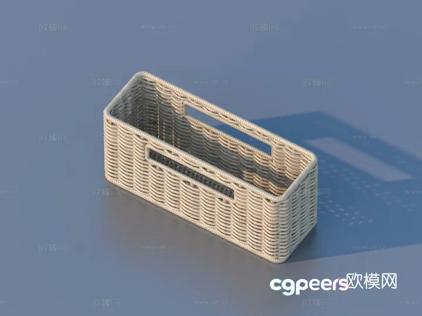 Storage basket Toolbox Storage box 3D model