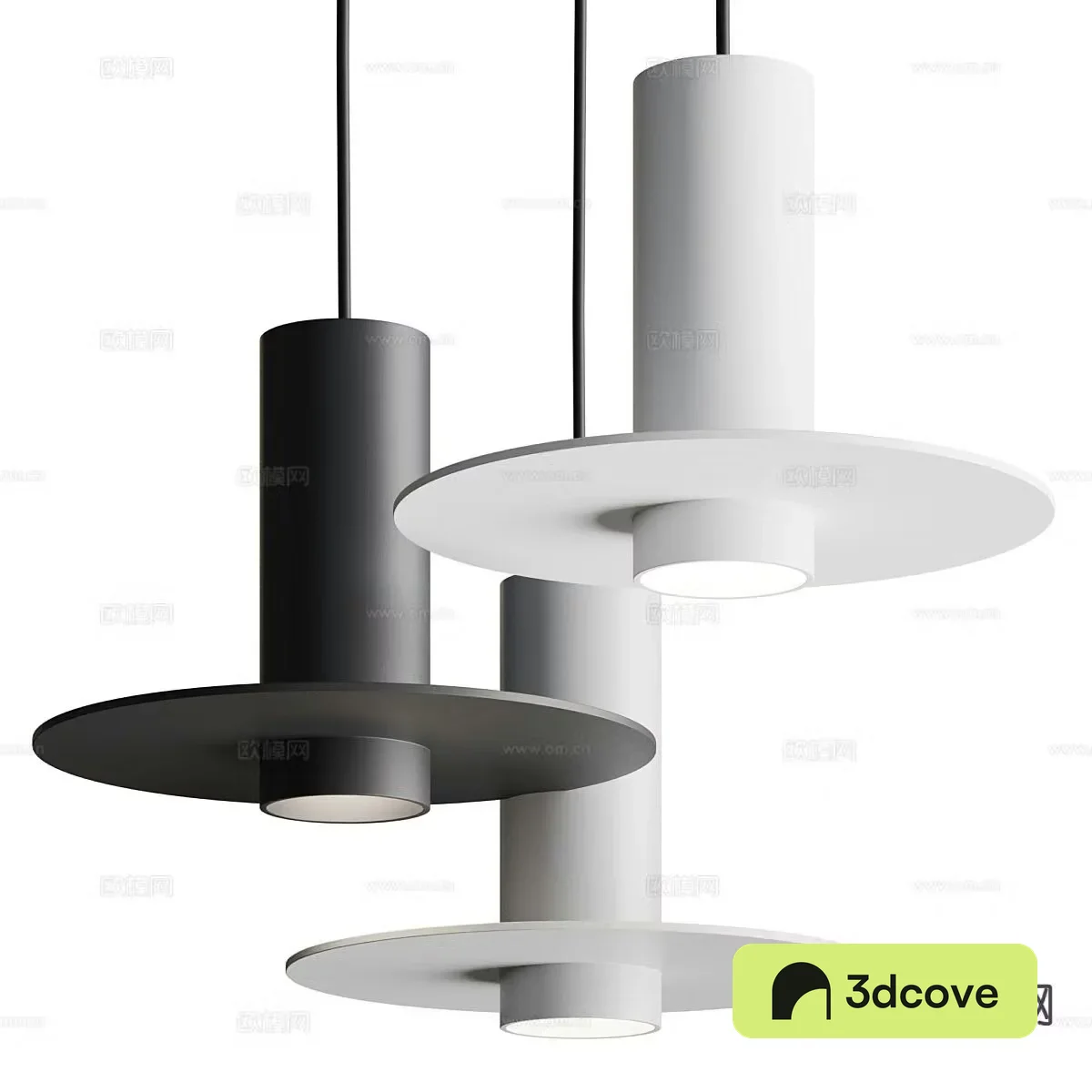 Simple small chandelier