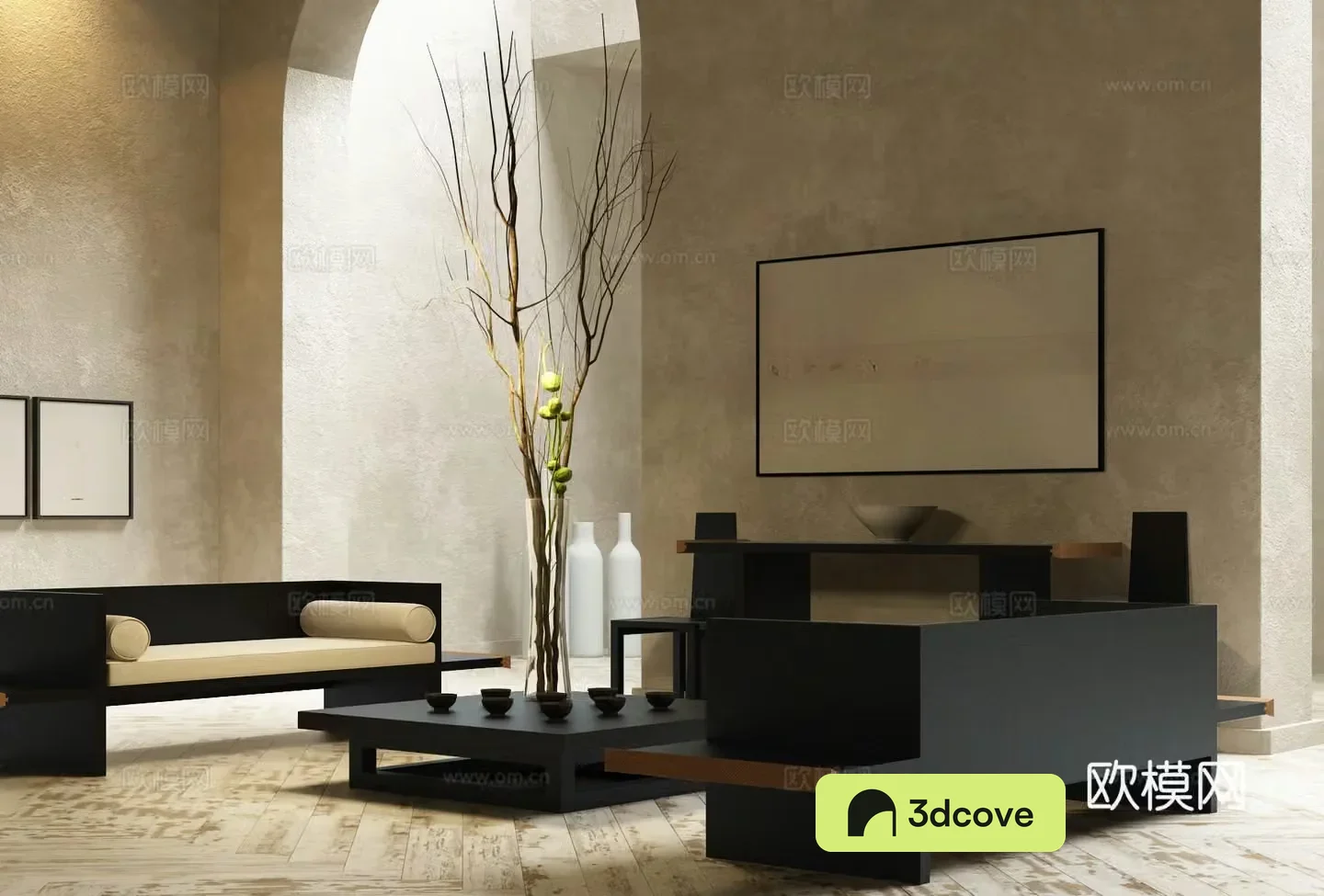 Modern tea room New Chinese style tea room Modern tea room New Chinese style tea room Basement tea room