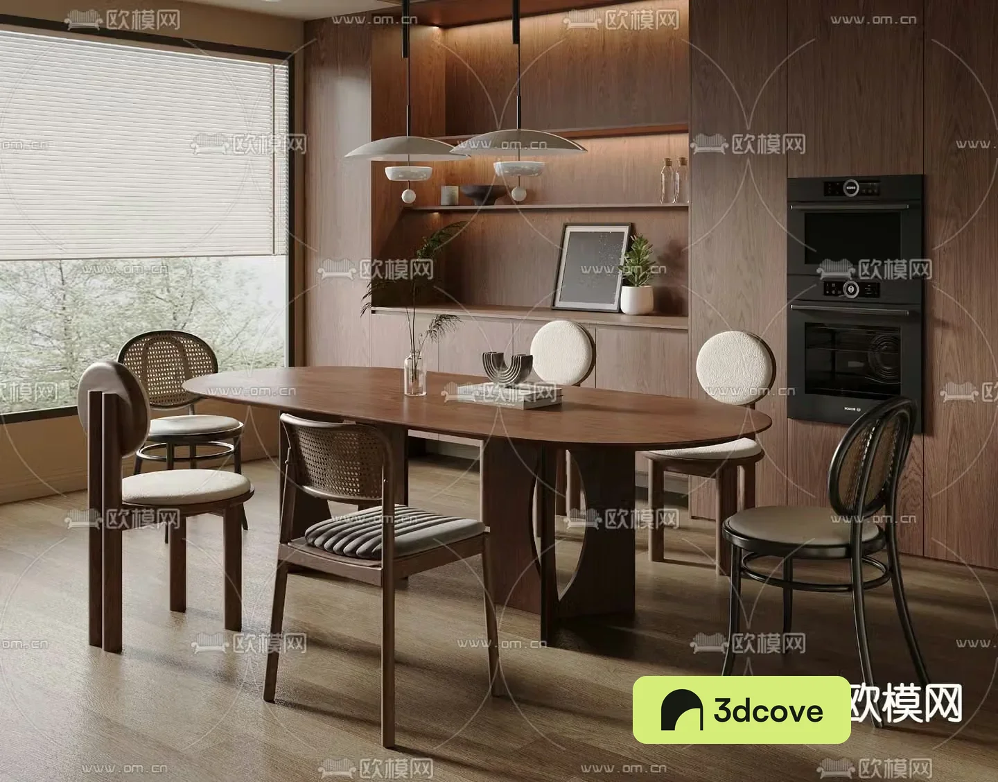 Medieval style dining table and chairs oval dining table