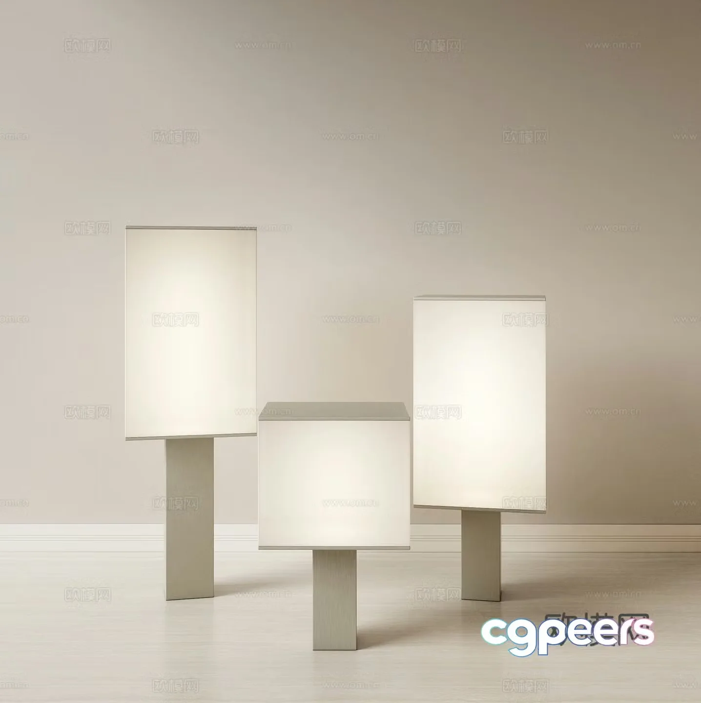 Modern outdoor lamp Floor lamp Floor lamp Simple outdoor lamp Outdoor lamp Outdoor lamp 3d model