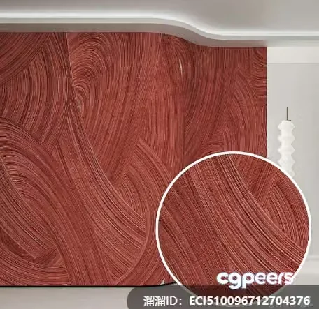 Wooden Wall Panel 3D Model – 9131 – VRAY Render