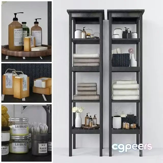 3ds Max Free – Ikea Hemnes bathroom set # 3