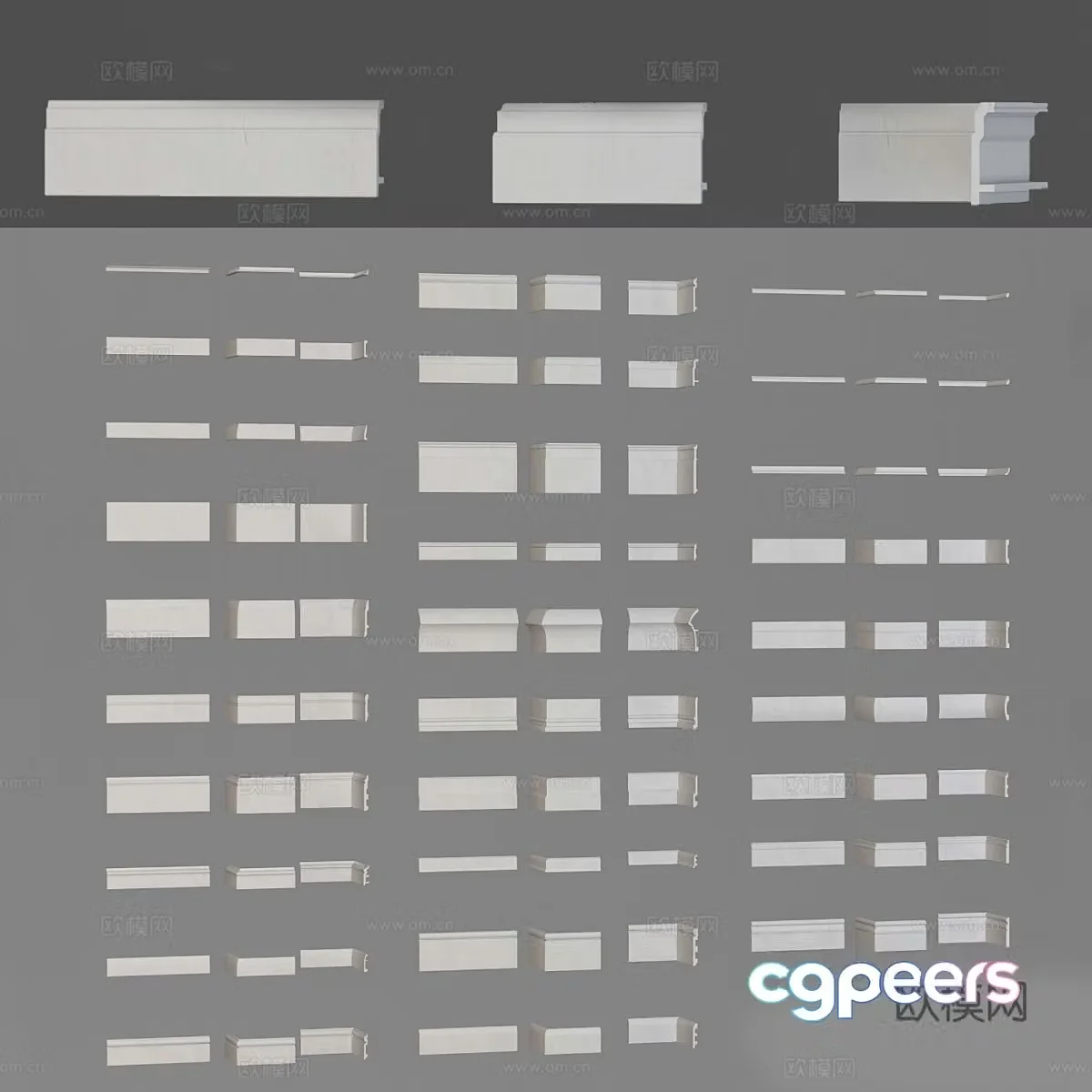 Gypsum Lines Gypsum Lines 3D Model