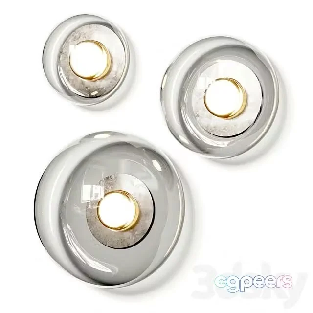 3ds Max Free – Bomma Dew Drops Wall Lamps