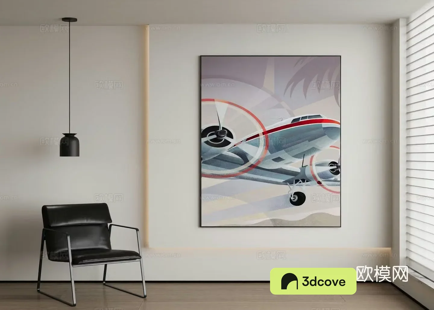 Modern decorative painting