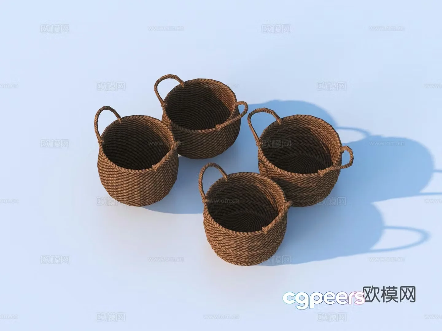 Vegetable basket Vegetable basket Storage basket Vinegar basket 3D model