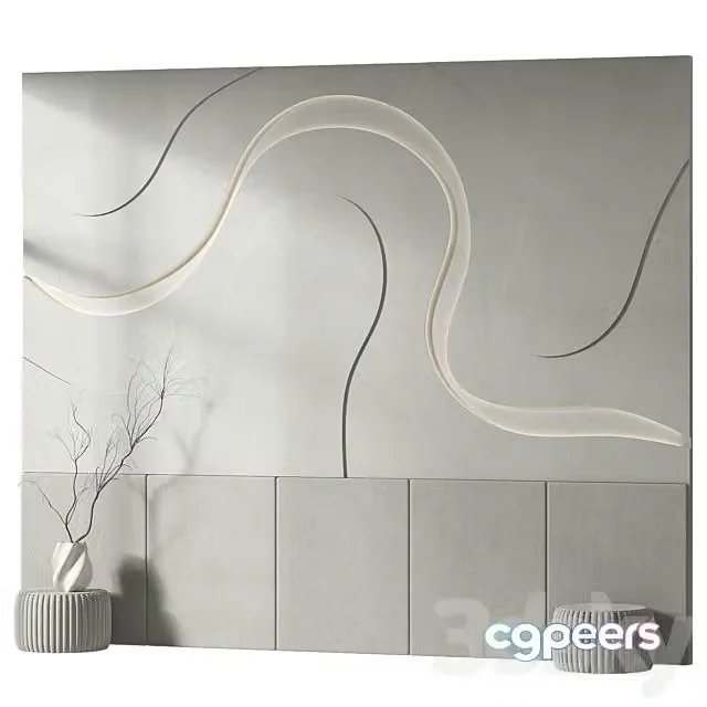 3ds Max Free – Decorative Wall 01