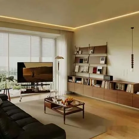 Modern Living Room 3D Model – 10020 – VRAY Render