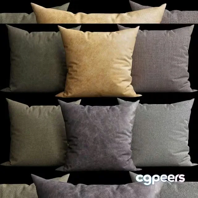 3ds Max Free – Decorative Pillows v014