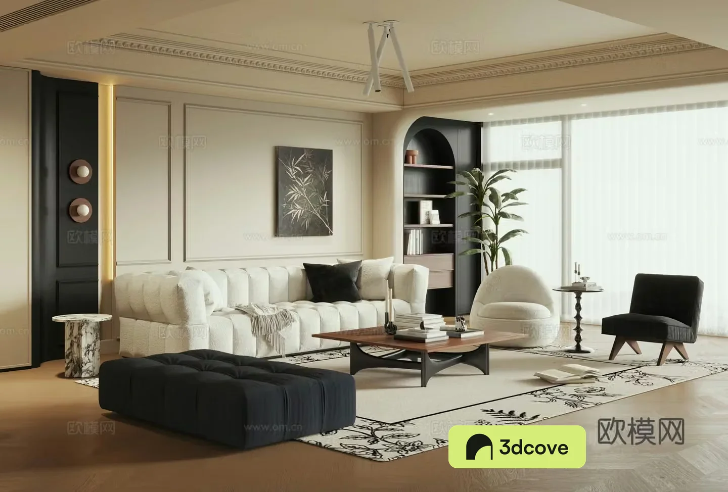 French living room