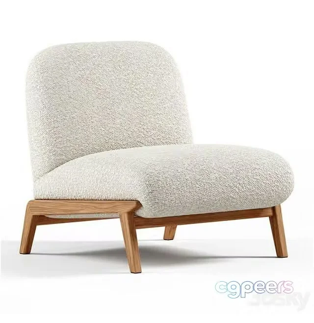 3ds Max Free – Zara Home – Louced wool updated butaca