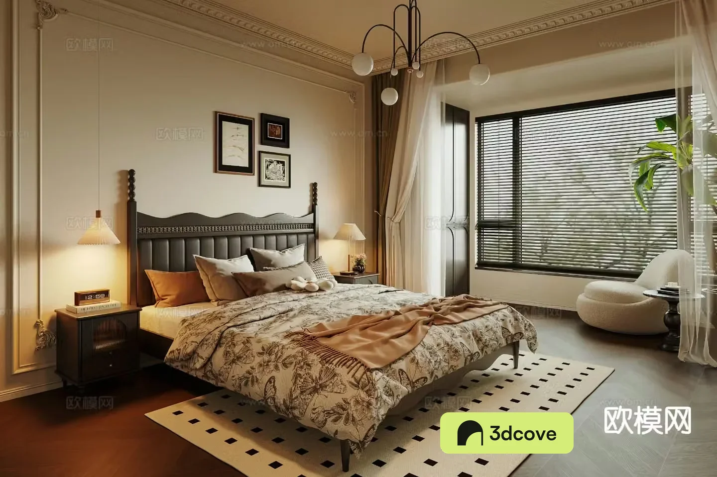 Medieval style bedroom master bedroom