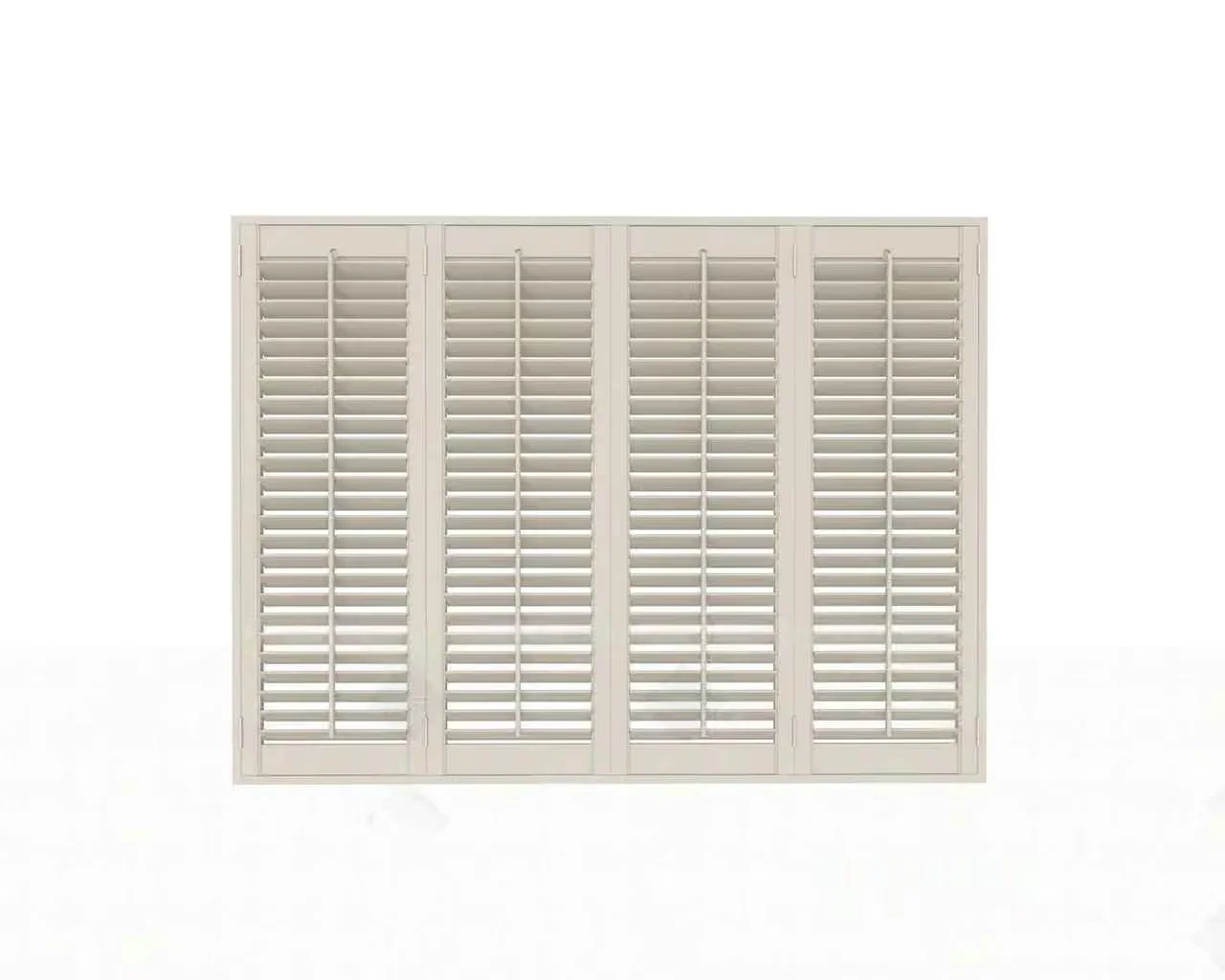 A Window With White Blinds 3D Model – 16219 – VRAY Render