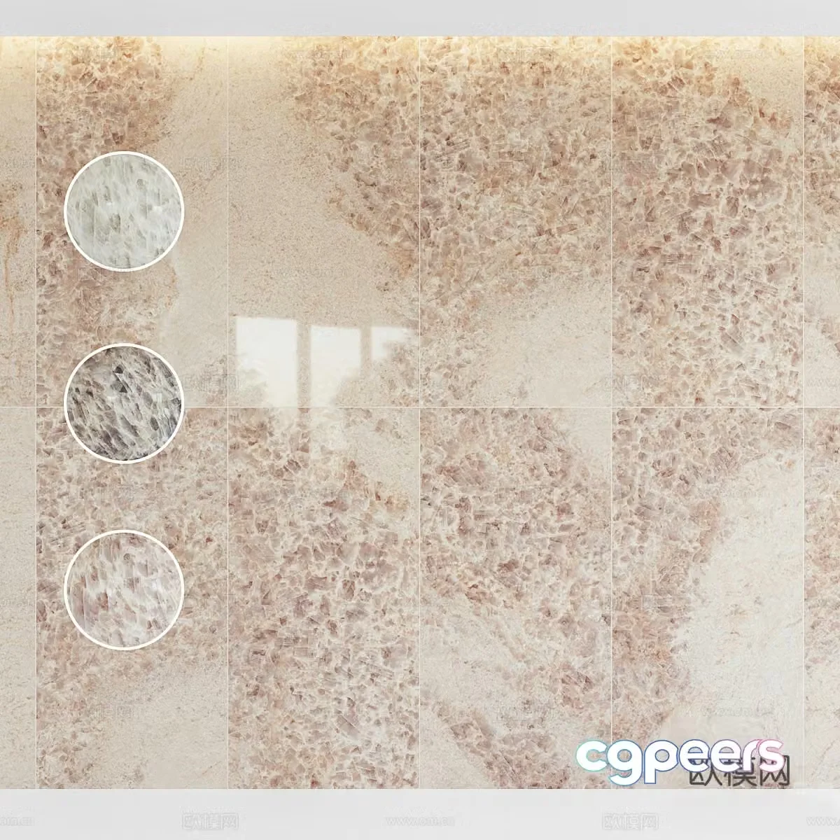 Flower tiles Ceramic tiles Marble tiles Wall tiles Floor tiles Bathroom tiles Kitchen and bathroom tiles 3D model