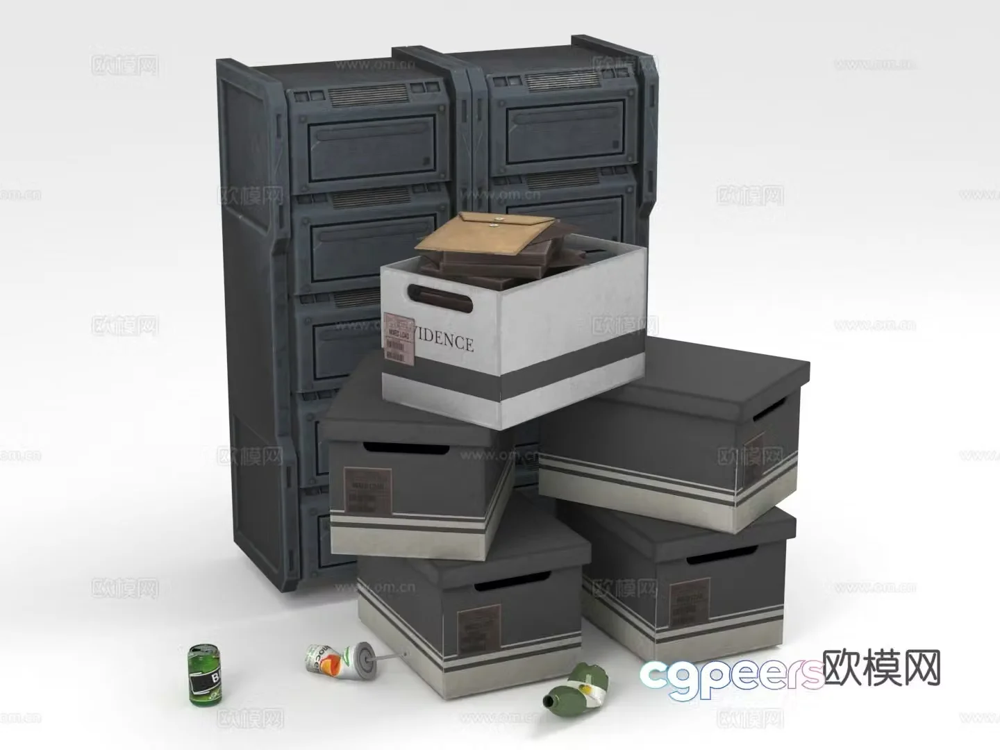 Chest of drawers storage cabinets file cabinets cabinets 3d model