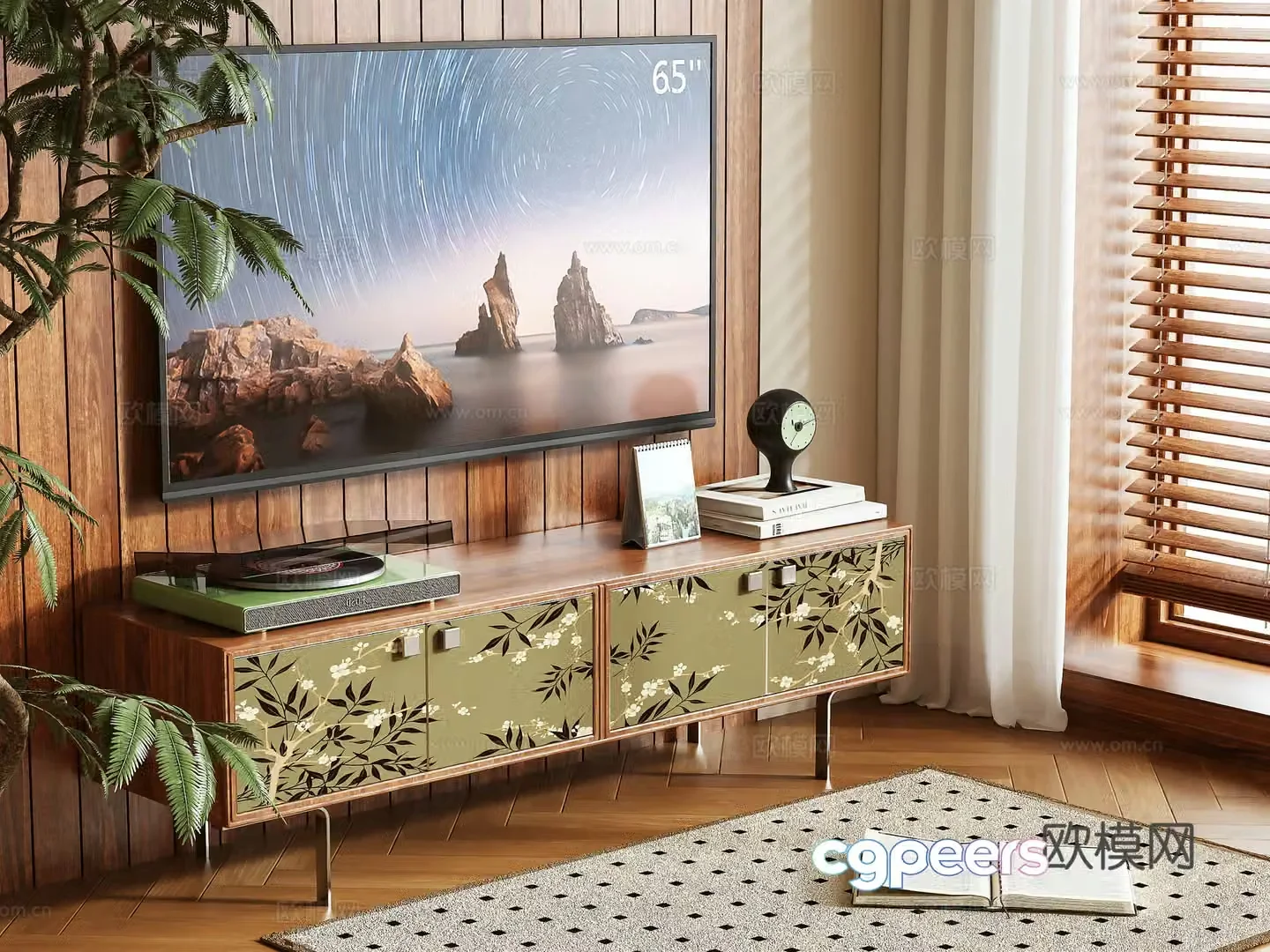 TV cabinet 3d model